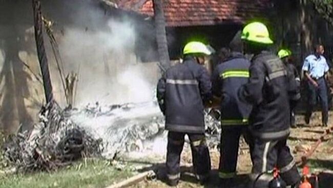 Два истребителя разбились в Шри-Ланке во время репетиции авиашоу