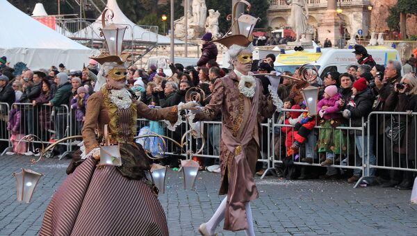 Римский карнавал, архивное фото