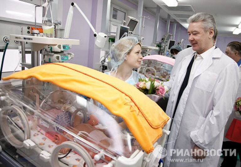 Мэр Москвы Сергей Собянин посетил городскую клиническую больницу №70 в Москве Мэр Москвы Сергей Собянин посетил городскую клиническую больницу №70 в Москве