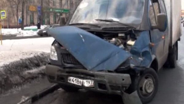 Авария на Варшавском шоссе в Москве