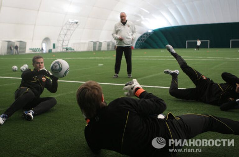 Футбол. Тренировка ПФК ЦСКА Футбол. Тренировка ПФК ЦСКА