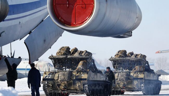 Учения воздушно-десантных войск в Рязанской области