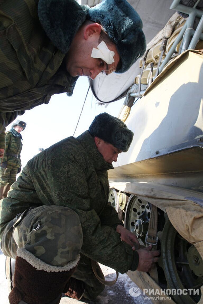 Учения воздушно-десантных войск в Рязанской области