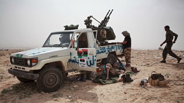 Войска оппозиции в Ливии