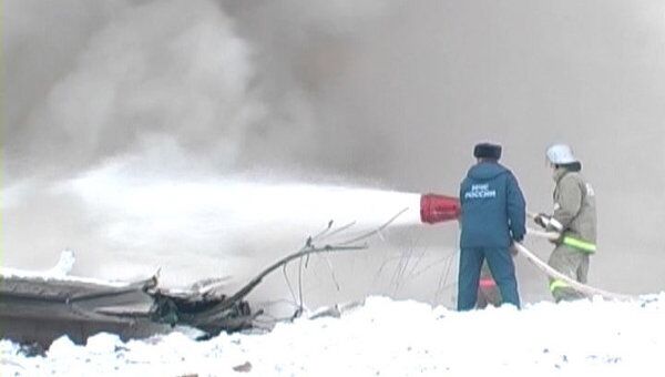 В результате крушения Ан-148 погибли 6 человек. Видео с места ЧП