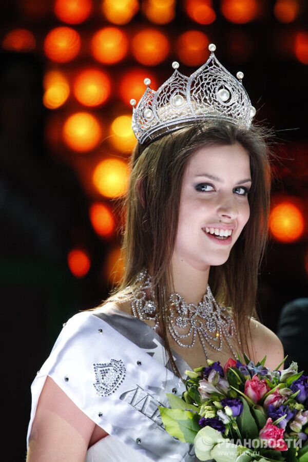 Наталья Гантимурова из Москвы стала победительницей конкурса  Мисс Россия - 2011 