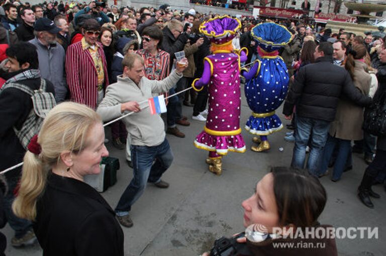 Фестиваль Русская Масленица в Лондоне