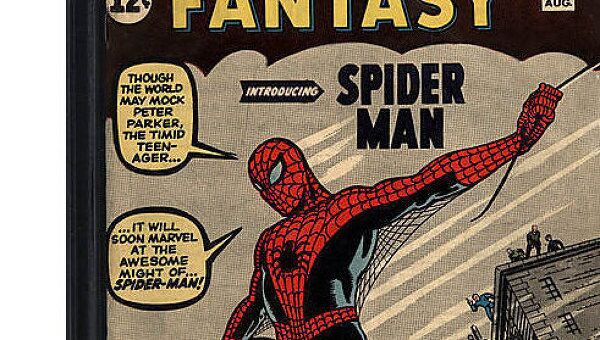 Комикс, в котором дебютировал Человек-паук, продан в США за $1,1 млн