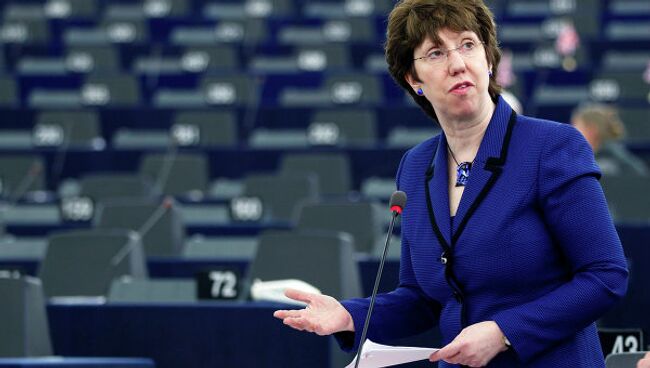 Глава дипломатии ЕС Кэтрин Эштон. Архив
