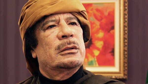 Муаммар Каддафи. Архив
