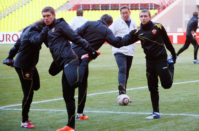 Футболисты ЦСКА