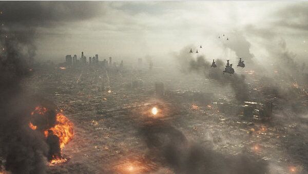 Кадр из фильма Инопланетное вторжение: битва за Лос-Анджелес