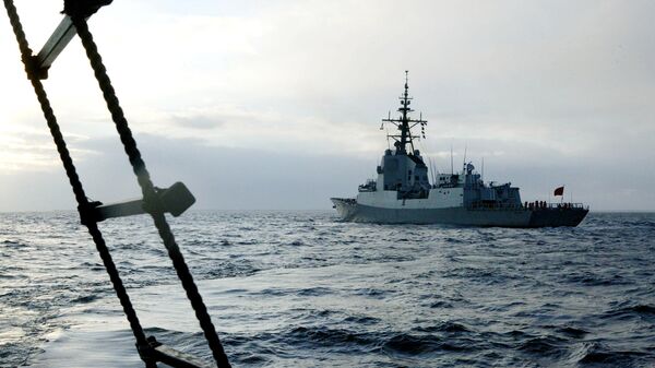 Боевые корабли НАТО. Архивное фото