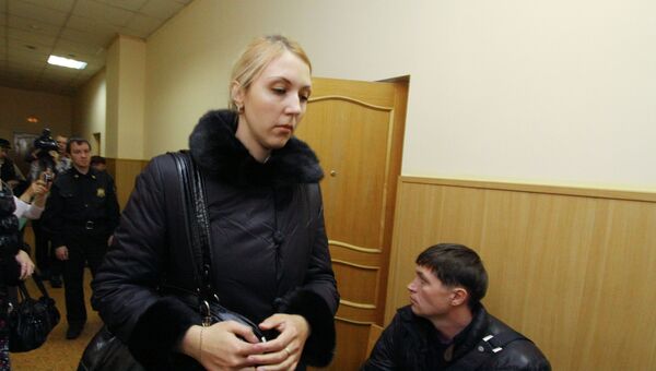 Заседание суда по делу Анны Шавенковой. Архивное фото