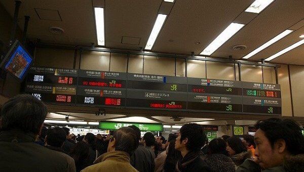 Последствия землетрясения в Токио