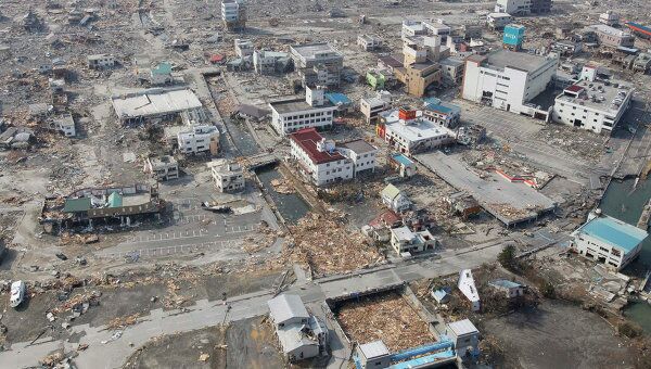 Последствия землетрясение в Японии