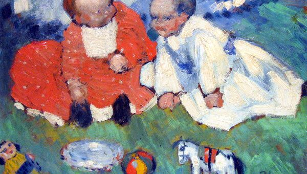 Пабло Пикассо. Дети и игрушки. 1901 год