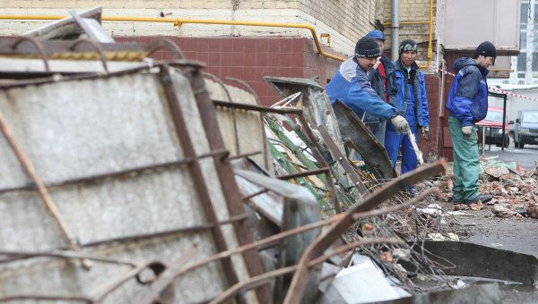 На северо-востоке Москвы обрушились четыре балкона жилого дома