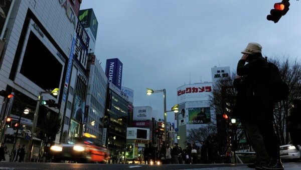 Частичное отключение электроэнергии на улицах Токио