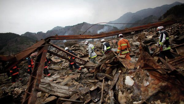 Последствия землетрясение в префектуре Иватэ в Японии, 15 марта 2011 