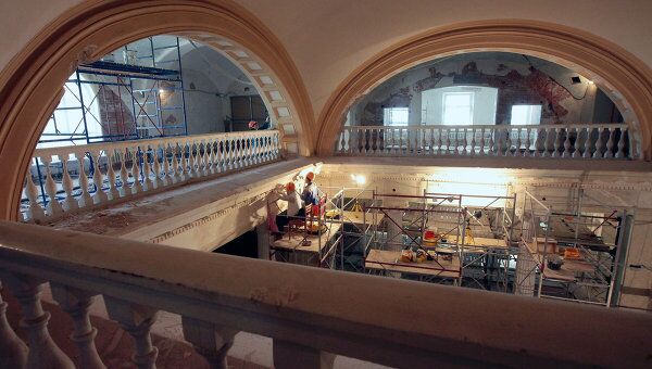 Реставрационно-ремонтные работы в Большом зале Московской консерватории