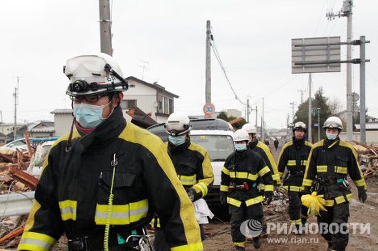 Последствия землетрясения в Японии