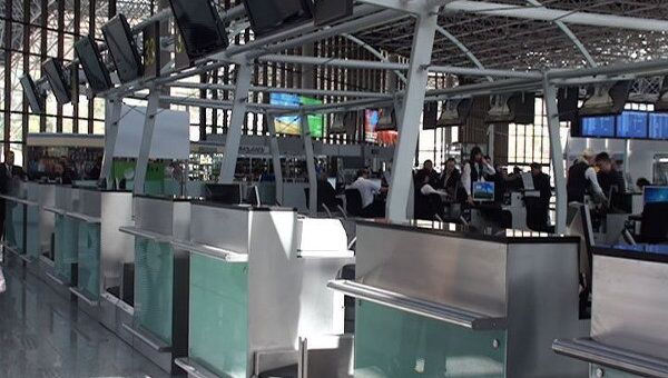 Умная платформа в аэропорту Сочи 