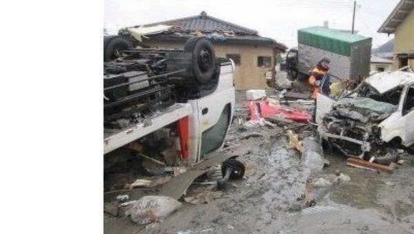 Спасательная операция МЧС России в японском городе Сендай 