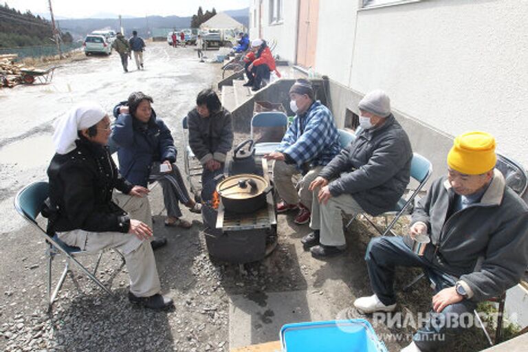 Последствия землетрясения в Японии