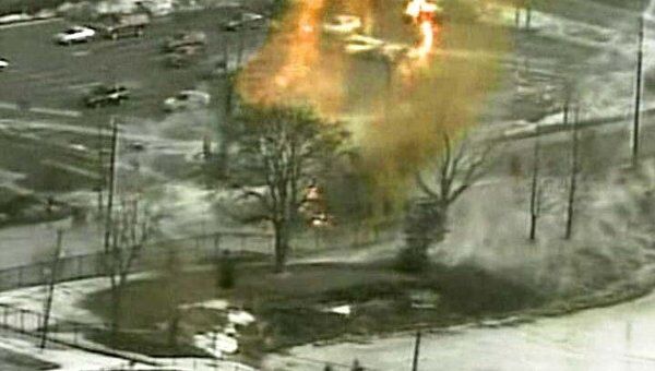 Взрыв на газопроводе произошел в американском городе Миннеаполис