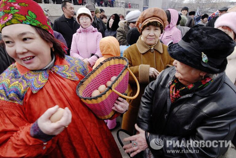 Хакасский обрядовый праздник Чыл Пазы в Абакане