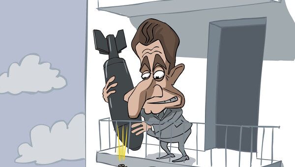 Саркози и Ливия