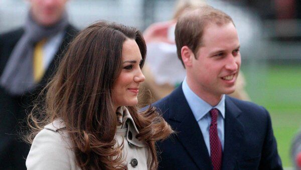 Британский принц Уильям и его невеста Кейт Миддлтон в Северной Ирландии
