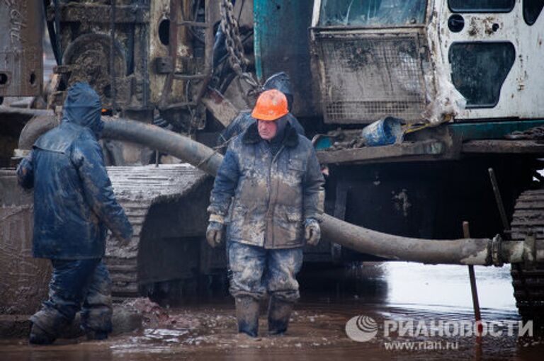 Строительство стадиона Спартак в Москве