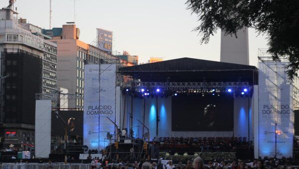 Концерт Пласидо Доминго в Буэнос-Айресе