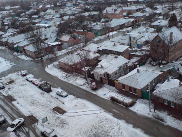 Снегопад в Ростове-на-Дону 