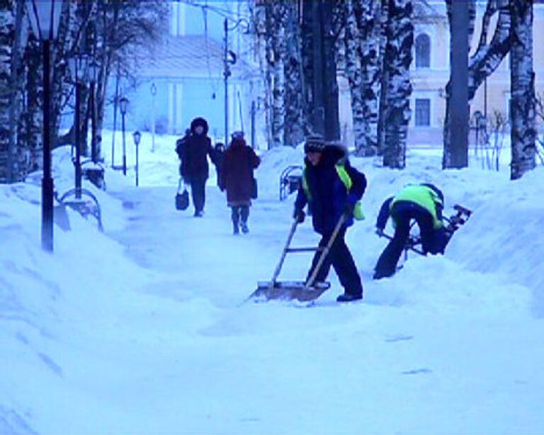 Буран в Вологде