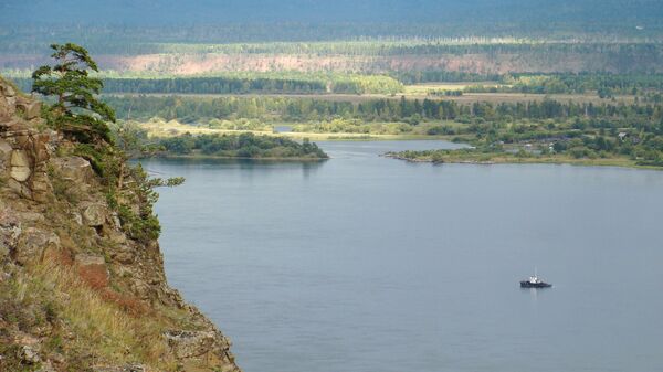 Река Ангара, архивное фото