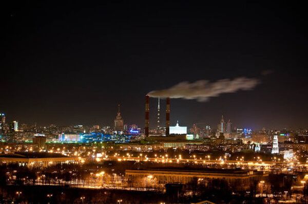 Москва, Час Земли