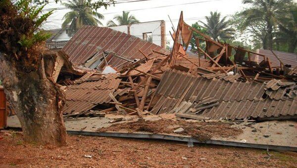 Последствия землетрясения в Мьянме