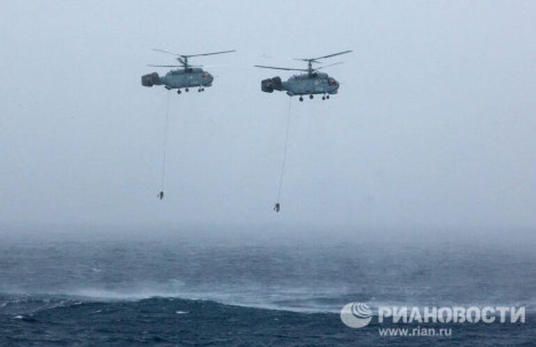 Военные учения Северного флота ВМФ России