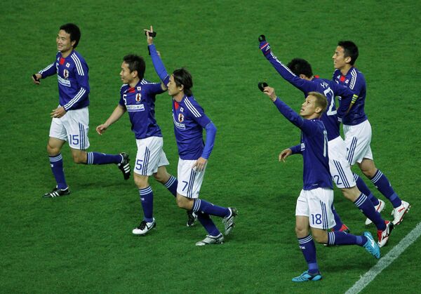 Футболисты сборной Японии