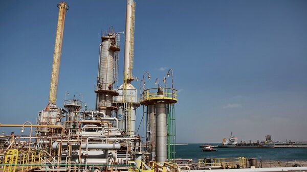 Нефтяной терминал в Ливии