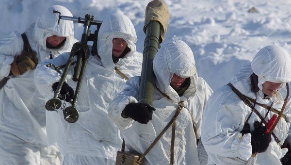 200-я отдельная Печенгская мотострелковая бригада. Архивное фото