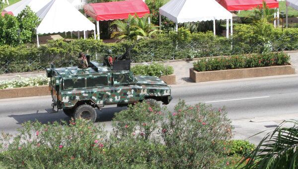 Военные, поддерживающие режим экс-президента Лорана Гбагбо в Кот-д'Ивуаре