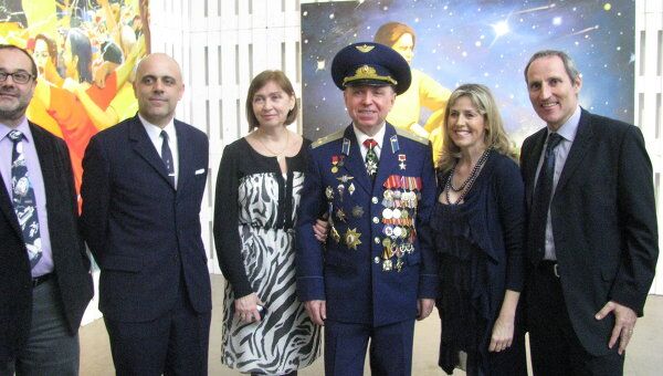Выставка, посвященная полету в космос Юрия Гагарина, открылась в Вене