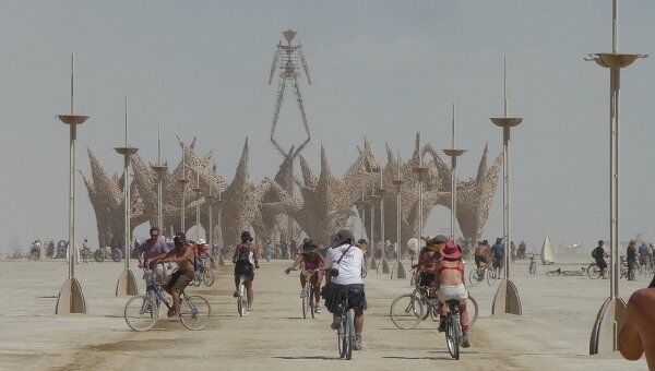 Фестиваль Burning Man 2009, США   