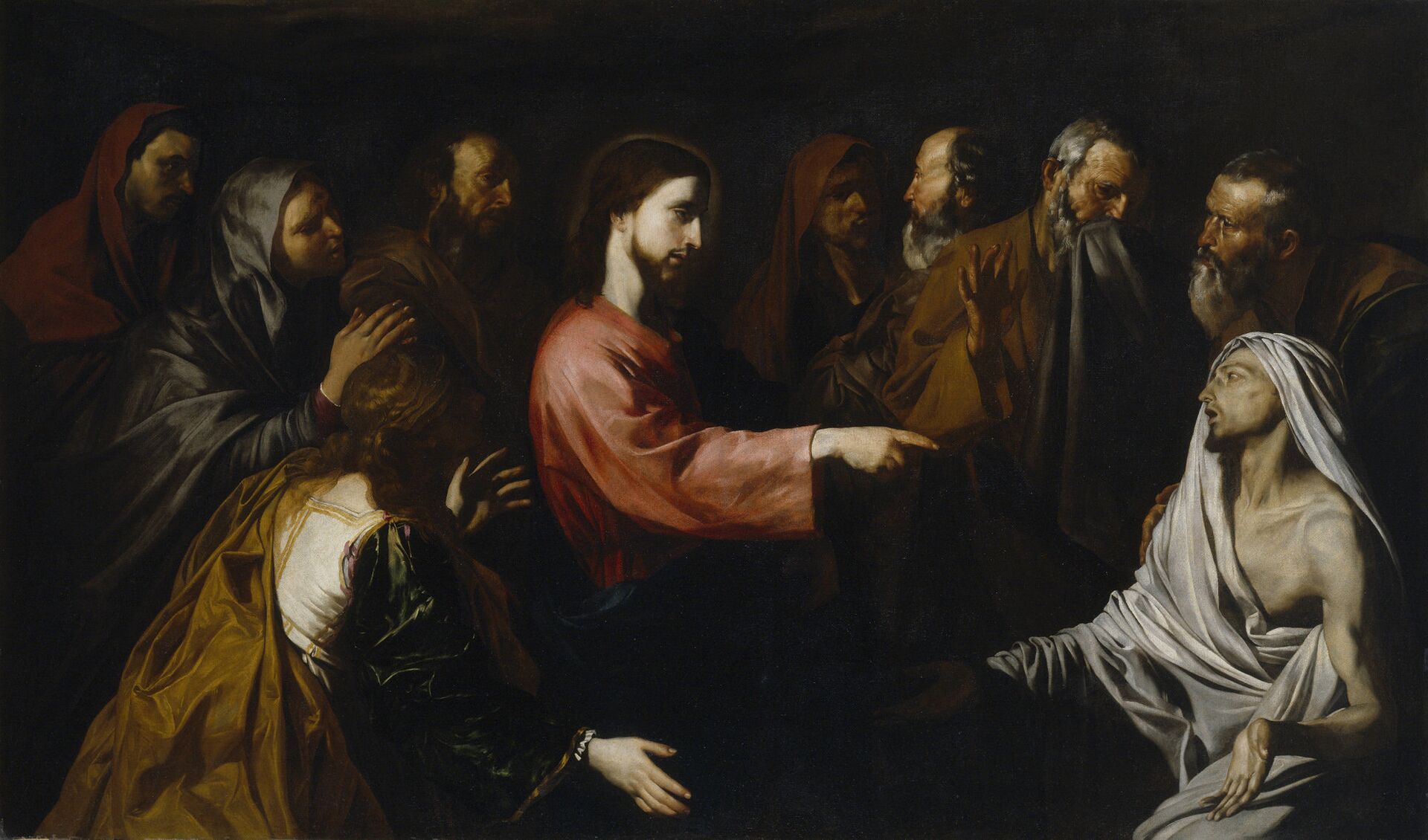 Хосе де Рибера, Воскрешение Лазаря (1616 год) - РИА Новости, 1920, 23.04.2021
