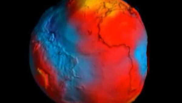 Европейские ученые создали уникальную 3D-модель земной гравитации 