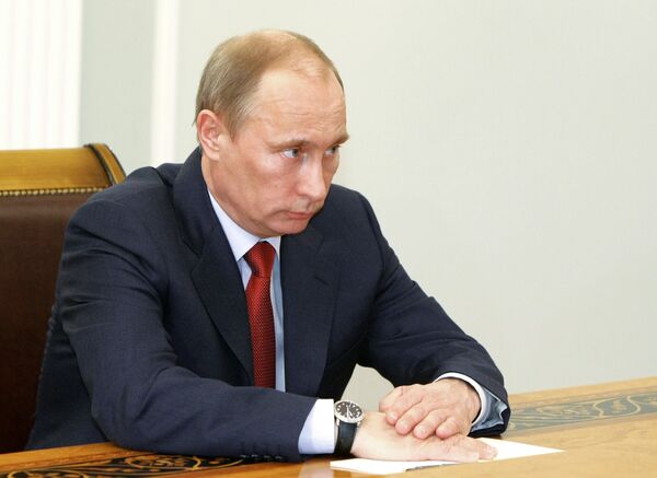 Премьер-министр РФ Владимир Путиню Архив